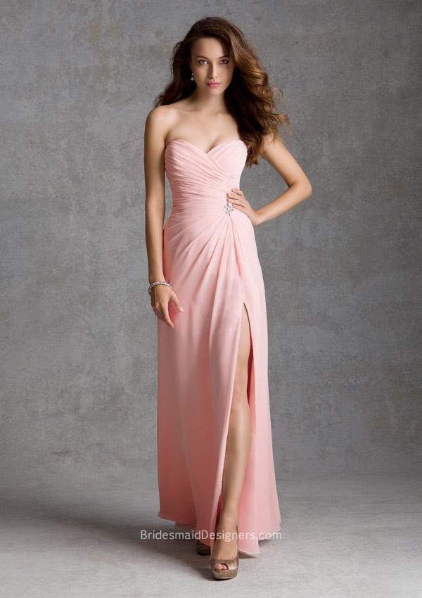 pink-sweetheart-floor-length-split-a-line-long-bridesmaid-dress-2